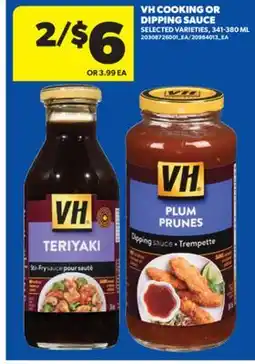 Real Canadian Superstore VH COOKING OR DIPPING SAUCE, 341-380 ML offer