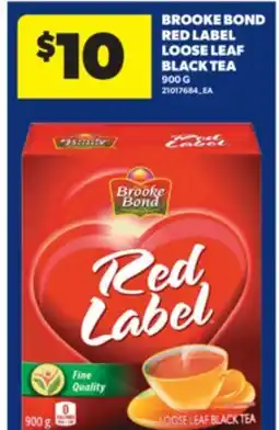Real Canadian Superstore BROOKE BOND RED LABEL LOOSE LEAF BLACK TEA, 900 G offer