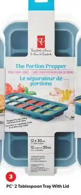 Real Canadian Superstore PC 2 TABLESPOON TRAY WITH LID offer