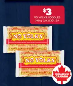 Real Canadian Superstore NO YOLKS NOODLES, 340 g offer