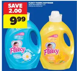 Real Canadian Superstore FLEECY FABRIC SOFTENER, 3.5 L offer