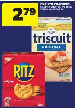 Real Canadian Superstore CHRISTIE CRACKERS, 175-200 G offer