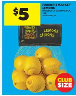 Real Canadian Superstore FARMER'S MARKET LEMONS, 2 LB offer