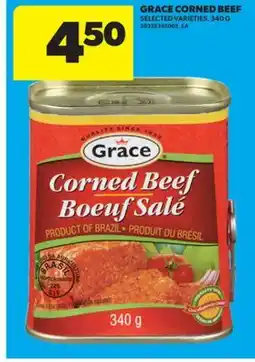 Real Canadian Superstore GRACE CORNED BEEF, 340 G offer