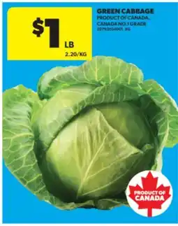 Real Canadian Superstore GREEN CABBAGE offer