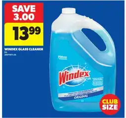 Real Canadian Superstore WINDEX GLASS CLEANER, 5 L offer