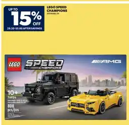 Real Canadian Superstore LEGO SPEED CHAMPIONS offer