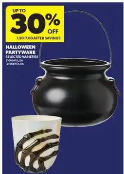 Real Canadian Superstore HALLOWEEN PARTYWARE offer