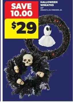 Real Canadian Superstore HALLOWEEN WREATHS 22 offer