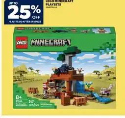 Real Canadian Superstore LEGO MINECRAFT PLAYSETS offer