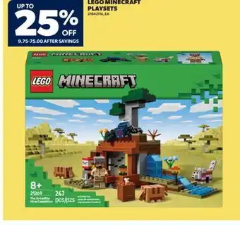 Real Canadian Superstore LEGO MINECRAFT PLAYSETS offer