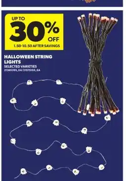 Real Canadian Superstore HALLOWEEN STRING LIGHTS offer