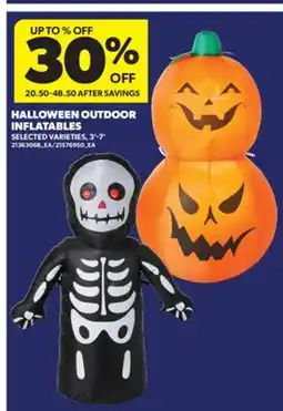 Real Canadian Superstore HALLOWEEN OUTDOOR INFLATABLES, , 3' - 7' offer