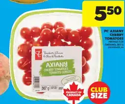 Real Canadian Superstore PC AXIANY CHERRY TOMATOES, 567 G offer