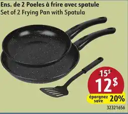 Sushi Shop Set of 2 Frying Pan with Spatula offer