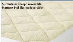 Sushi Shop Twin Mattress Pad Sherpa Reversible offer