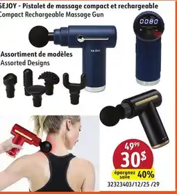 Sushi Shop Compact Rechargeable Massage Gun offer