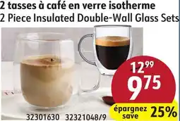 Sushi Shop 2 Piece Insulated Double-Wall Glass Sets offer
