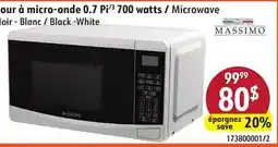 Sushi Shop Microwave Noir - Blanc / Black -White offer