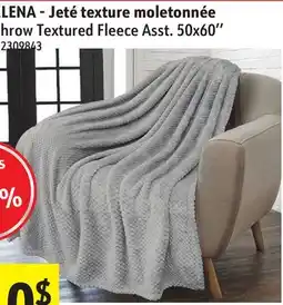Sushi Shop Throw Textured Fleece Asst. 50x60'' offer