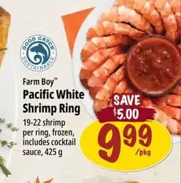 Farm Boy Pacific White Shrimp Ring offer