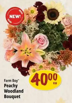 Farm Boy Farm Boy Peachy Woodland Bouquet offer
