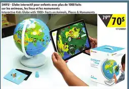 Sushi Shop Interactive Kids Globe with 1000+ Facts on Animals, Places & Monuments offer