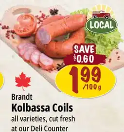Farm Boy Brandt Kolbassa Coils offer
