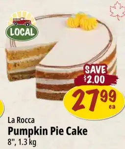 Farm Boy La Rocca Pumpkin Pie Cake offer
