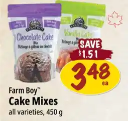 Farm Boy Farm Boy Cake Mixes offer