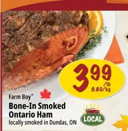 Farm Boy Farm Boy Bone-In Smoked Ontario Ham offer