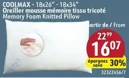 Sushi Shop COOLMAX - 18x26 - 18x34 Memory Foam Knitted Pillow offer