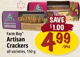 Farm Boy Farm Boy Artisan Crackers offer
