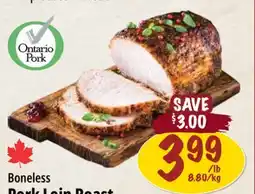 Farm Boy Boneless Pork Loin Roast offer