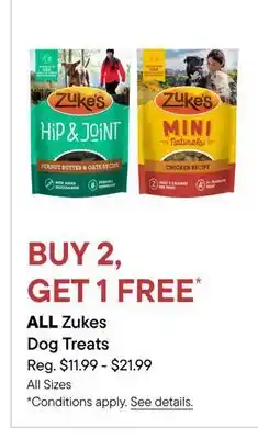 Petvalu All Zukes Dog Treats offer
