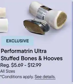 Petvalu Performatrin Ultra Stuffed Bones & Hooves offer