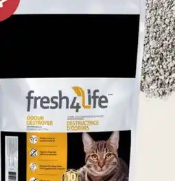 Petvalu Fresh 4 Life Odour Destroyer Clumping Cat Litter offer