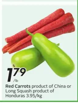 Sobeys Red Carrots offer