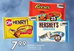 Sobeys HERSHEY'S Assorted Chocolates offer