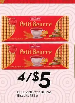 Sobeys BELEVINI Petit Beurre Biscuits offer