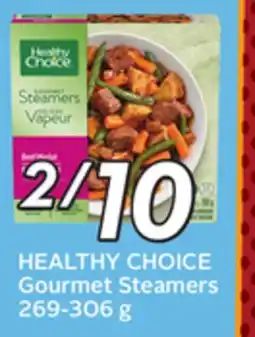 Sobeys HEALTHY CHOICE Gourmet Steamers offer