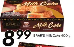 Sobeys BRAR'S Milk Cake offer