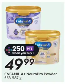 Sobeys ENFAMIL A + NeuroPro Powder offer