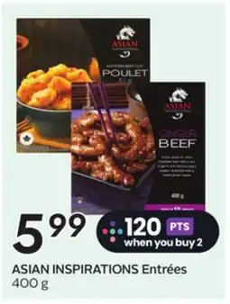 Sobeys ASIAN INSPIRATIONS Entrées offer