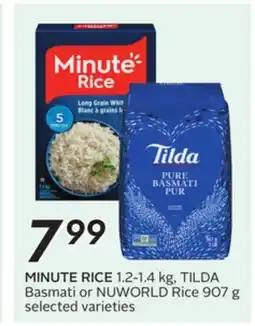 Sobeys MINUTE RICE offer