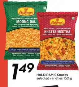 Sobeys HALDIRAM'S Snacks offer