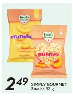 Sobeys SIMPLY GOURMET Snacks offer
