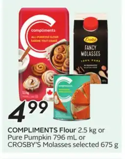 Sobeys COMPLIMENTS Flour offer