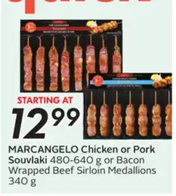 Sobeys MARCANGELO Chicken or Pork Souvlaki offer