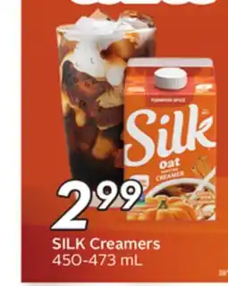 Sobeys SILK Creamers offer